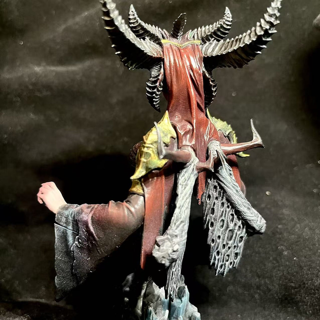 Horned Abyss Queen - Hand-Painted Resin Collector Statue