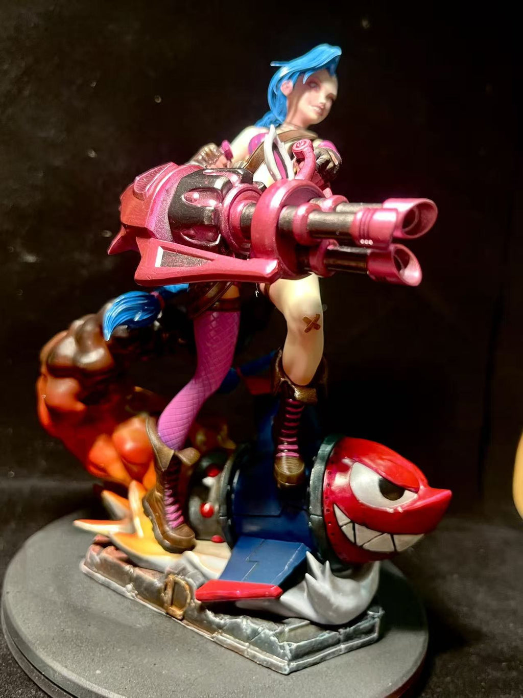 Crimson Arcane Gunner - Hand-Painted Resin Collector Statue image 7
